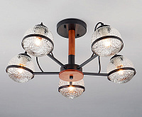 Люстра 70081/5 черный сн/пр