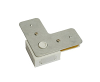 Коннектор угловой для шинопровода белый LD1021 для CAB1007