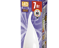 Лампа светодиодная PLED-SP CA37 7w 4000K E14 JAZZway сн/пр