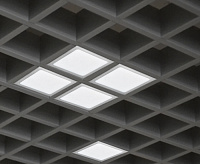 Светодиодная панель PPL 089/G OPAL 9W 4000K GREY IP40 (грильято)