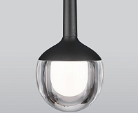 Подвесной LED светильник DLS028 6W 4200K черный сн/пр