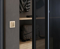 Веркель Рамка на 1 пост (айвори Acrylic) W0012743