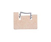 Завершающая рейка с монтажной планкой L06 Дуб альпийский 2750*27*19мм