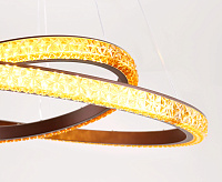 Cветильник светодиодный FF11 CF/BR 108W кофе/коричневый (ПДУ ИК)