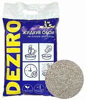 Жидкие обои Deziro 1кг ZR07-1000 оттенок бежевого