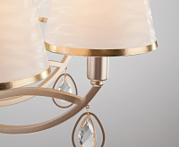 Люстра металл 60091/8 перламутровое золото