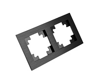 Катрин Рамка 2-ая металл черный MFR00-7002-05