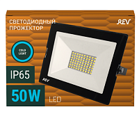 Прожектор светодиодный Ultra Slim 50W, 6500К REV 32303 7