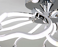 Люстра светодиодная 90095/10 хром сн/пр