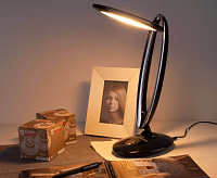 Светильник светодиодный настольный saturnTL80930 черный сн/пр