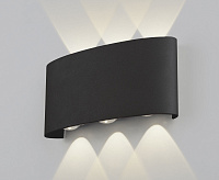 Настенный светодиодный светильник 1551 TECHNO LED TWINKY TRIO черный IP54