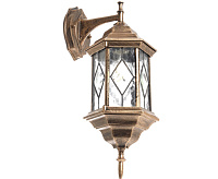 Светильник садово-парковый 60W 230V E27 черное золото PL122