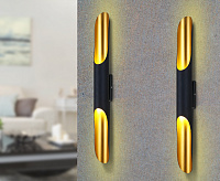 Бра FW237/2 CF/GD LED 4200K 40W кофе золото