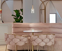 Подвесной светильник 50177/1 черный/бронза сн/пр