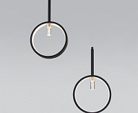 Подвесной LED светильник 90249/3 черный с ПДУ