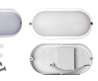 Банник LT-LBWP-01-IP65-8W-6500K LED овальный