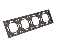Эмили Рамка 4 поста, антрацит, PFR00-5004-09