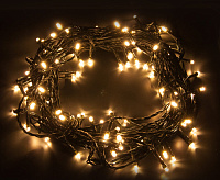 Гирлянда бытовая электрическая нить/теплый белый 400-002