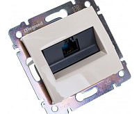 Valena Розетка компьютерная RJ45 сл кость 774138