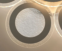 Люстра светодиодная "FUNDO DOUBLE" 120W 7R-APP-500X60-WHITE/ICE-220-IP20 сн/пр