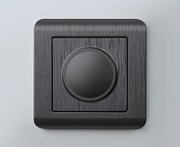 Веркель Рамка на 1 пост (Stream графит) W0012104