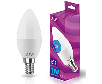 Лампа светодиодная свеча С37, 11 Вт, Е14, 6500К 32512 3