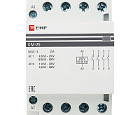 Контактор модульный КМ 25А 4NО (3 мод.) EKF PROxima