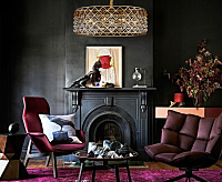 Люстра металл 307/9 сн/пр