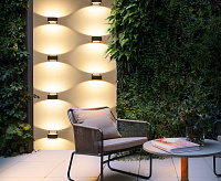 Настенный светодиодный светильник 1549 TECHNO LED BLINC белый IP54