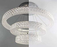 Люстра светодиодная "AKRILIKA" 120W 3R-APP-600-CHROME/CLEAR-220-IP20 