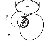 Спот Arte Lamp Baltimore A1406AP-1WG