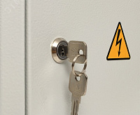 Щит распределительный навесной ЩРн-12з IP31 220х300х120 с замком mb21-12 EKF