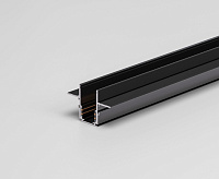 Slim Magnetic Шинопровод встраиваемый под ГКЛ 12,5мм черный 3м 85208/00