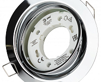 Светильник встраиваемый GX53 хром поворотный KL35 A CH/1