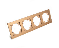 Катрин Рамка 4-ая стекло золото GFR00-7004-08