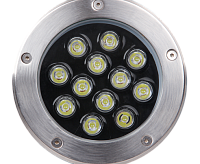 Светильник PGR R180 12w 4000K Сhrome грунтовый IP65 Jazzway сн/пр