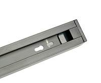 Шинопровод 2м в наборе токовод, заглушка и крепление черный CAB1007