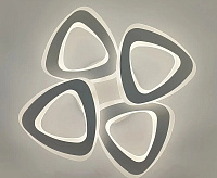 Люстра светодиодная "ROOM" 80W 4TR-APP-530x530x90-WHITE/WHITE-220-IP20