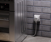 Веркель Розетка с вилкой для электроплиты 32А 250В (белый) W1189201