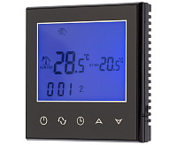 Терморегулятор R100B (черный) с автоматическими программированием REXANT