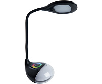 Настольная лампа 7W, 6000-6500K, 100-240V, черный DE1730 сн/пр