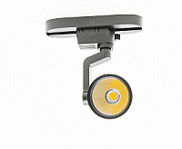 Светильник трековый PTR 0140-2 40W 4000K BL (черный) IP40 Jazzway