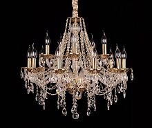 Люстра металл 1677/10+5 FGD+BK