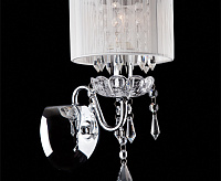 Бра 2045/1 хром/белый