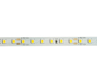 Лента светод 2835/120 9.6W/m 12V IP20 5м теплый белый SST02