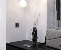 Веркель Рамка на 1 пост (графит Acrylic) W0012704