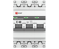 Автоматический выключатель EKF ВА 47-63 3P 4,5kA 40 А