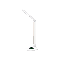 Настольная лампа TL-220WCS диммируемый с изменяемым цветом свечения с функцией беспроводной зарядки серебро