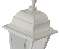 Светильник садово-парковый  60W 230V E27 белый, на стену вверх НБУ 04-60-001