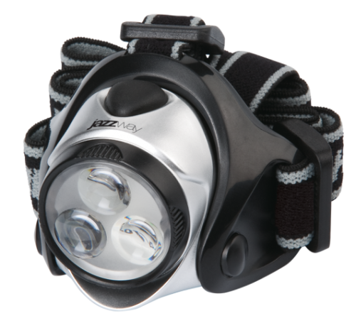Фонарь JAZZway H5-L03+2CR2032 